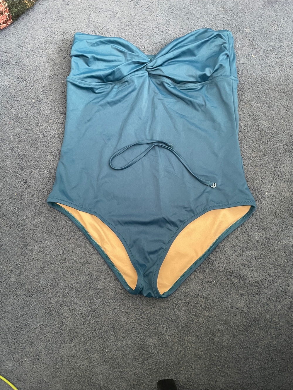 Turquoise one piece new no tags